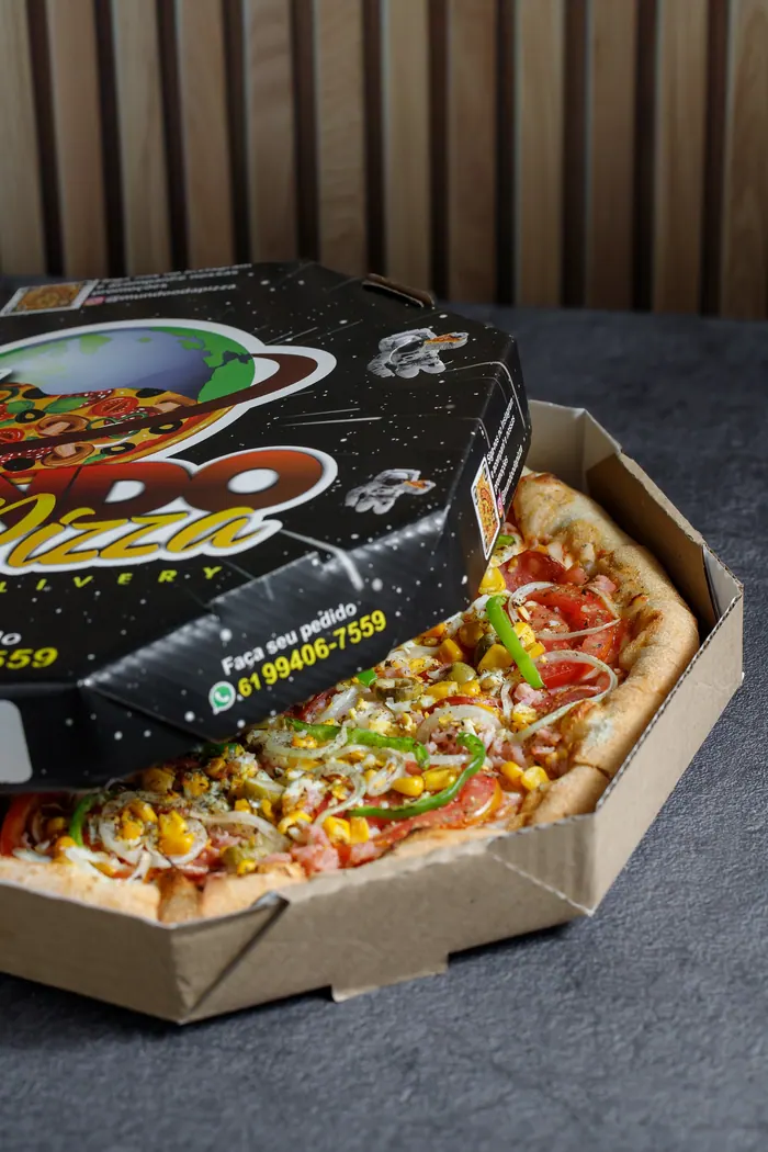 Pizza doce do Mundo da Pizza